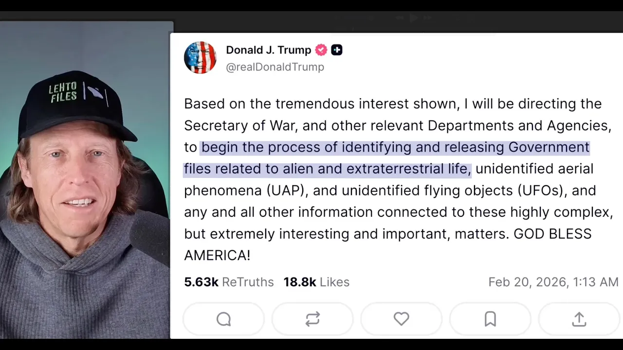 Trump Orders UFO/Alien Files Release: Obamas Podcast Triggered It? Full Breakdown & What It Means
