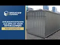 Download Lagu 4x2 meter snelbouwcontainer  als opslag voor eetkraampjes, snackkarren