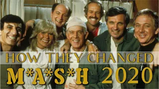 M A S H cast then and now 2020 MASH how they changed