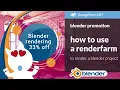 How to render a blender project on a renderfarm with 33 discount