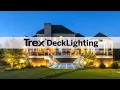 How to Install Trex LED Deck Lighting Trex