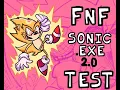 SONIC EXE 2 0  FNF YOU CAN'T RUN