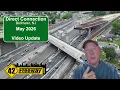 MAJOR LANE SHIFT May 2026 Direct Connection Route 295 Construction Update - Drone And Driving