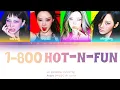 Lagu [AI COVER] LE SSERAFIM (르세라핌) 1-800 hot-n-fun AESPA AI cover (color coded lyrics English)