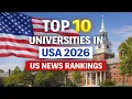 TOP 10 UNIVERSITIES IN USA 2026 US News Rankings