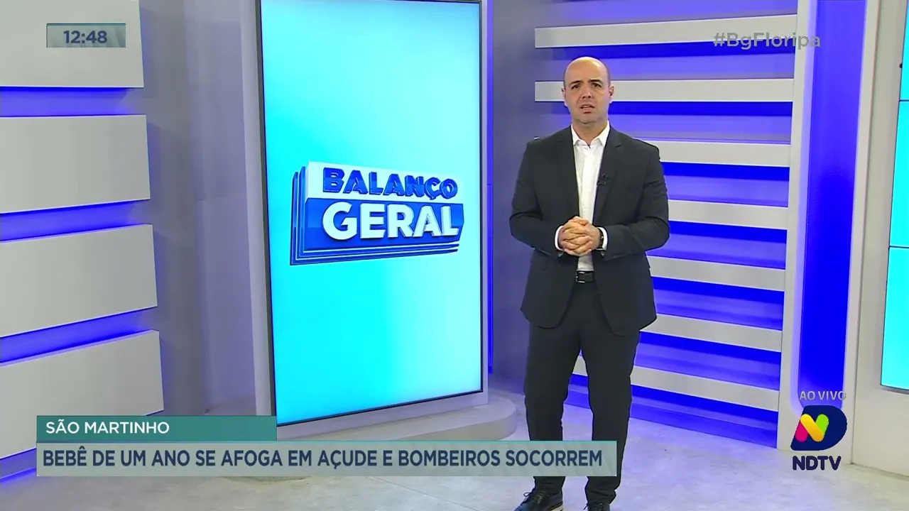 Bebê de um ano se afoga em açude, em São Martinho, próximo a Grande Florianópolis