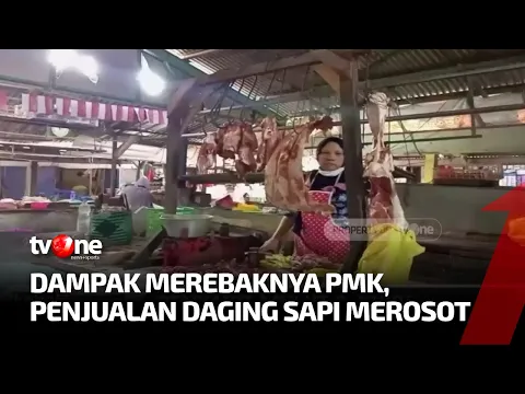 Merebaknya Wabah PMK Penjualan Daging Sapi Turun Drastis