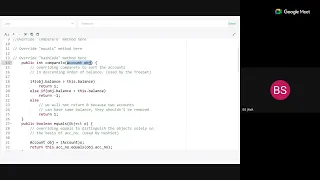 Live Coding session week 6