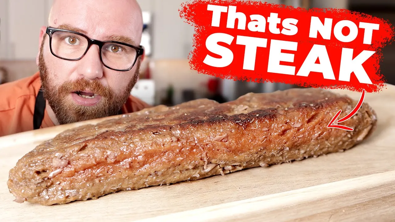 Is REAL Vegan Steak Possible? Making an INCREDIBLE Jackfruit Steak