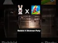 Download Lagu Rabbid X Stickman Party ☠️ #skull #trollface #rabbidsinvasion #stickman