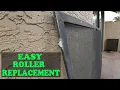 Screen Door Roller Replacement