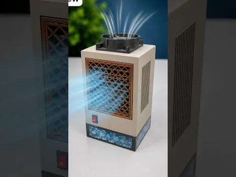 Mini Cooler Whit Cardboard | Science Project For 8th Class | Science Experiment #shorts #diyproject