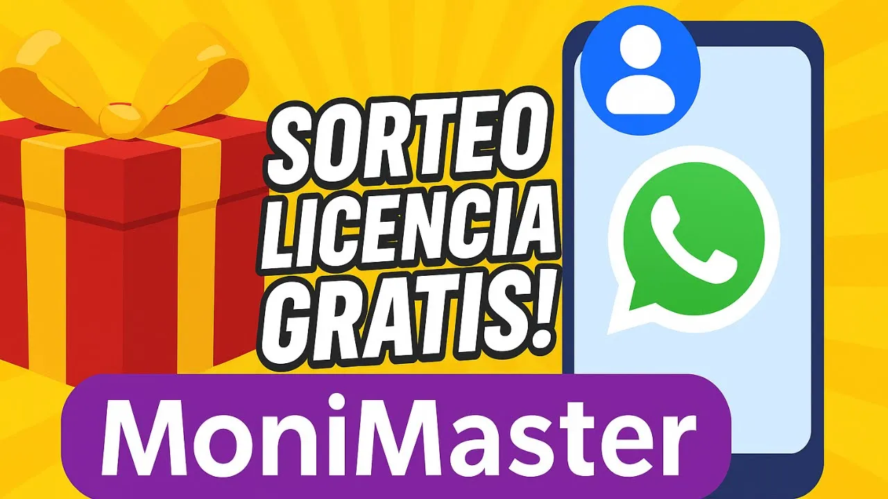 đ ÂĄGanador Sorteo Licencia GRATIS de MoniMaster! Controla WhatsApp FĂĄcilmente