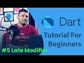 Dart Late Modifier - Dart Programming Tutorial for Beginners