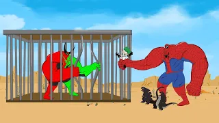 Spider Hulk vs Hulk Siren Head: Fury of the Titans – Who Is Stronger? (Part 3)