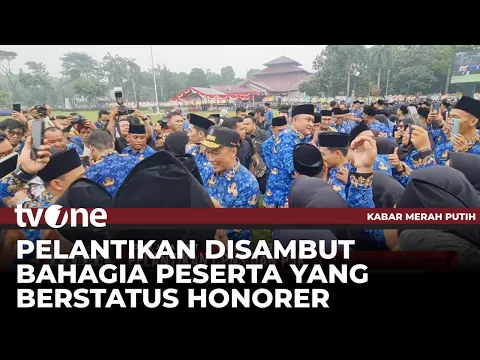 Bupati Bogor Lantik 3.676 CPNS dan PPPK