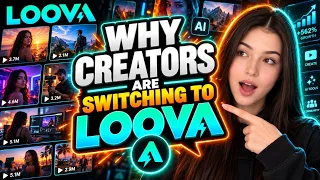 I created a complete AI animation with Loova AI — Agentic Canvas Test.
