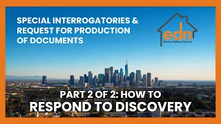 How to respond to Discovery pt 2 Special Interrogatories Request for Production of Documents - 2G