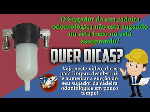 Download MP3 Como desentupir, limpar e aumentar a potência do sugador da cadeira odontológica