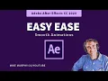 After Effects How To Add Easy Ease Keyframes