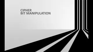 Cipher Bit Manipulation Hackerrank