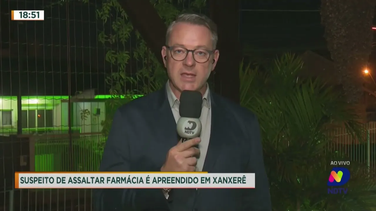 Suspeito de assaltar farmácia é apreendido em Xanxerê
