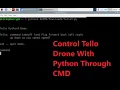 Control Tello Drone With Python