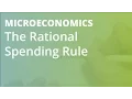 The Rational Spending Rule Microeconomics