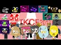 TKCF2012 OS Kill Screen with 5 Landmark Humans and 11 Klasky Csupo Effects