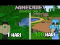 Download Lagu 100 Hari di Minecraft 1.17 Tapi Jungle Only