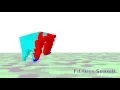 Evolution of soft robots locomotion on different planets