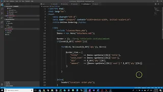 XML PHP Online Order 3 of 3