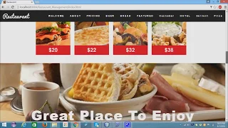 Restaurant Management System java project Hotel Management System web application in Java