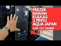 Lagu REVIEW KULKAS 2 PINTU FREZER BAWAH AQUA JAPAN || AQUA JAPAN AQR 320 RBMBK