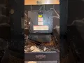 King pellet stove caught fire