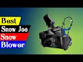 Snow Joe SJ625E Snow Blower Review Affordable Powerful Winter Solution