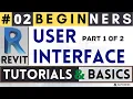Beginners Revit User Interface PART 1 Revit Tutorials Basics in Hindi revit arch