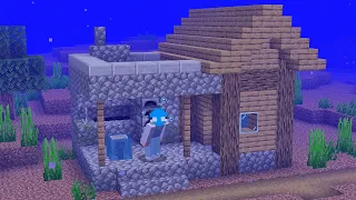 Minecraft, But The World Is Underwater...