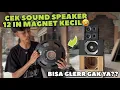 Lagu TERNYATA GINI SUARANYA🤣 CEK SOUND SPEAKER 12 IN SUBWOFFER 100 CUMA RIBUAN‼️