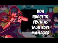 Download Lagu KPop Demon Hunters React To F!Y/N As Saja Boys Manager As Yor || Gacha React