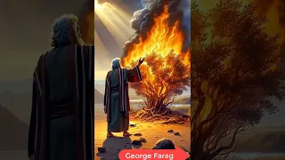 العليقة الذى راها موسى النبى فى البرية 