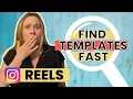 Lagu How to Find Instagram Reel Templates Quickly