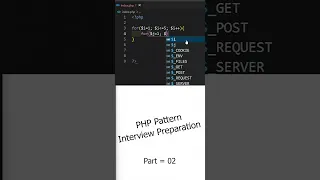 PHP Pattern Program Part - 02