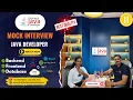 Java Developer Interview Fresher By Mr Kiran Jadhav