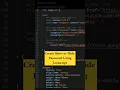 Create Password Using JavaScript