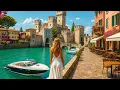 Download Lagu Danau Para Miliarder: Jalan Mewah Melalui Sirmione. Kota Paling Romantis di Danau Garda