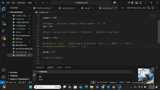 Lesson 7 Python Programming User Input Type Conversion Mathematical functions