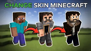 How to Change Minecraft Skin for Free Minecraft Java
