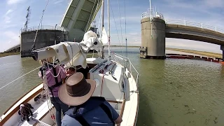 EP21 funNstuff Summer cruise 2015 pt2. A sail under the Havengore in our Red Fox trailer sailer