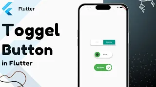 Flutter ToggleButtons Widget Animated ToggleButtons